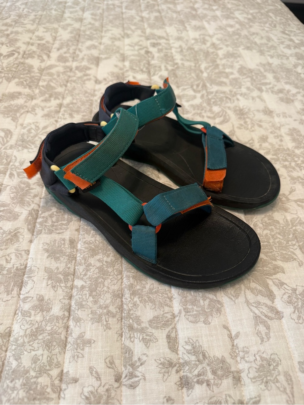 Teva Kids Teal and Orange Outdoor Sport Sandals